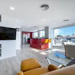 Apartment Puerto Benalmadena And Carihuela, Attic Views With Pool, Parking, Terrace Torremolinos