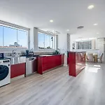 Apartment Puerto Benalmadena And Carihuela, Attic Views With Pool, Parking, Terrace