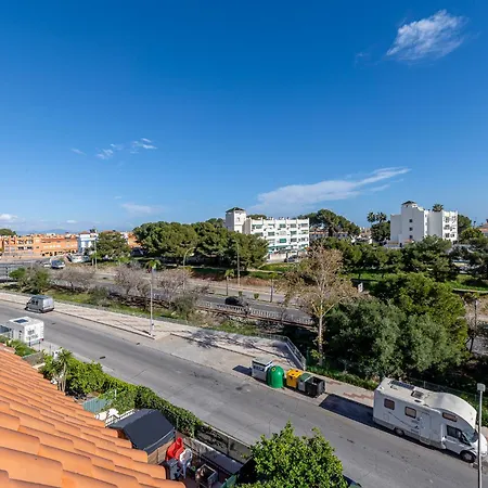 Puerto Benalmadena And Carihuela, Attic Views With Pool, Parking, Terrace Apartment *