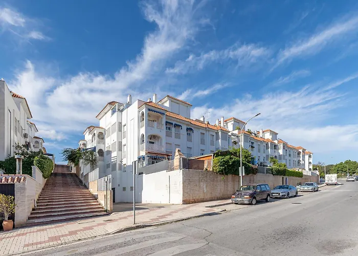 Apartment Puerto Benalmadena And Carihuela, Attic Views With Pool, Parking, Terrace Torremolinos