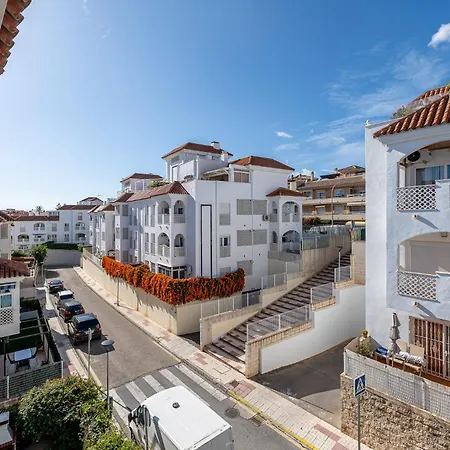 Apartment Puerto Benalmadena And Carihuela, Attic Views With Pool, Parking, Terrace Torremolinos